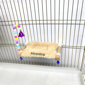 KAL aliceshop Sultan Sevda Cennet Papağanı Muhabbet Kuşu Yatağı Hamak Yastık Uyku Ve Dinleme Minderi - Image 1