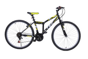 Tec Strong 24" Jant 21 Vites V-Fren Siyah - Sarı Dağ Bisikleti - Image 1