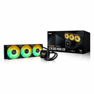ASUS TUF LC III 360mm ARGB LCD Ekran Black