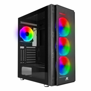PowerBoost POWER BOOST VK-G3506S Mid Tower ATX ARGB Black