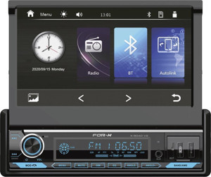 For-X X-9040 V4-7''HD EKRAN-BT5.0-USB-FM-MP3-HIZLI ŞARZ-KABLOSUZ CARPLAY-4X60W-KAMERA HEDİYELİ-YENİ SERİ İNDASH TEYP - Image 1