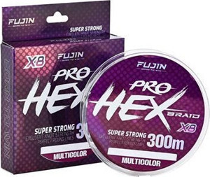 Fujin Pro Hex 8X 300Mt. Multicolor İp Misina 0.14mm - Image 1