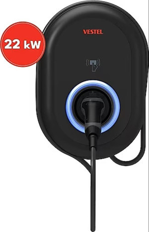 Vestel Elektrikli Araç Şarj Istasyonu EVC04 22KW Kablolu - Image 1