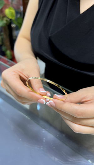 Kuyumcu Nurettin 4 gr (Gram) Çöp Bilezik Yatırımlık İşçiliksiz 22 Ayar Altın