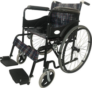 Life Net Medikal Tekerlekli Sandalye Manuel Katlanabilir Renkli Tekstil Bme4611 - Image 1