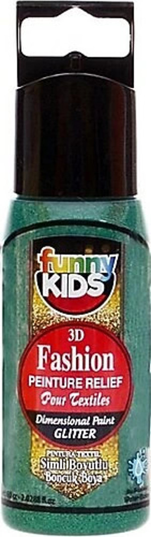 Rich Funny Kıds 060 Cc Boyutlu Boncuk Metalik Yeşil - Image 1
