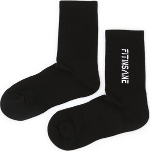 Fitinsane Premium Performance Quarter Siyah Unisex Spor Çorap Siyah - Image 1