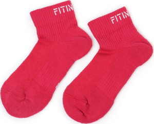 Fitinsane Premium Performance Quarter Pembe Unisex Spor Çorap Pembe - Image 1