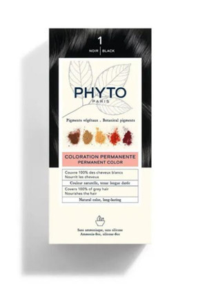 Phyto Phytocolor Bitkisel Saç Boyası - 1 Siyah - Image 1