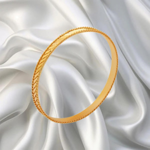 Leva 22 Ayar Aynalı Çapraz Kibrit Çöpü Bilezik 15 Gr