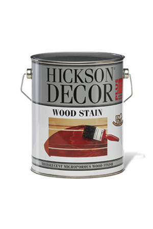 Hemel Hickson Decor Ultra Wood Stain -Solvent Bazlı Renkli Ahşap Vernik - - Mahog - Image 1