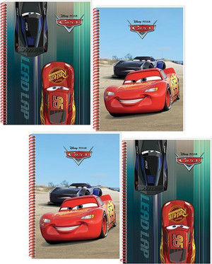 Keskin Color Cars 4 Parça A5 Defter Seti - Image 1