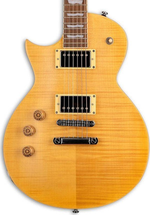 ESP LTD EC-256 Eclipse Vintage Natural Elektro Gitar Solak - Image 1