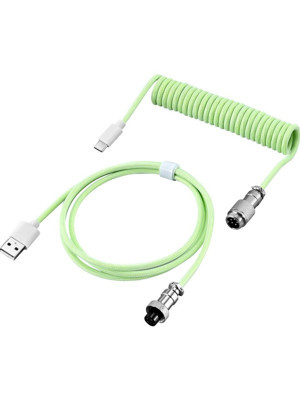 Silabor Coiled Kablo, Sarmal Kablo, Mekanik Klavye Kablosu, Type C USB Kablo [oyuncu Klavyesi Kablosu] - Image 1