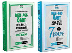 Pegem 2026 ÖABT MEB-AGS Okul Öncesi Öğretmenliği Soru Bankası + 7 Deneme 2 lİ Set Pegem Akademi Yayınları - Pegem Akademi Yayıncılık - Image 1
