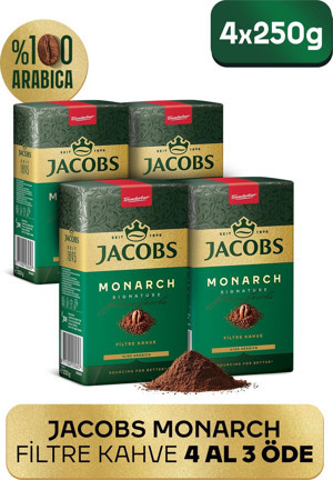 Jacobs Monarch Filtre Kahve 250 gr 4 Al 3 Öde - Image 1