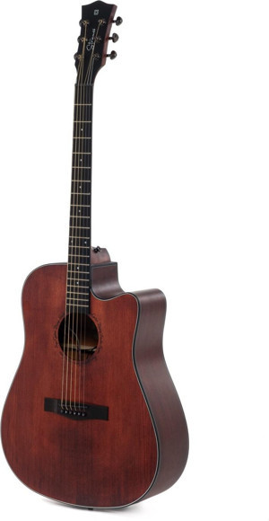 Strauss SAC-BC-FGS EQ Vintage 41" Elektro Akustik Gitar - Image 1