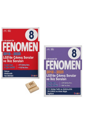 LGS 8. Sınıf Tüm Dersler (Mat Fen Türkçe İnkılap Din İng) 2018-2025 Çıkmış ve İkiz Sorular+T. Stand - Image 1