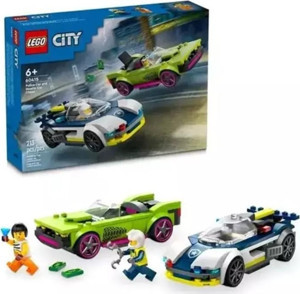 Lego City Polis Arabası Ve Kas Araba Takibi 60415 +6 Yaş (213 Parça) - Image 1