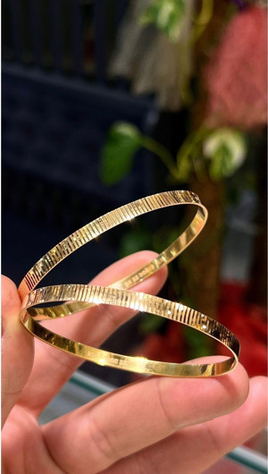 Kuyumcu Nurettin 8 Gr (gram) Dalmaçya Çöp bilezik Yatırımlık İşçiliksiz 22 Ayar Altın