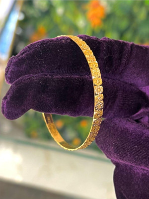 Kuyumcu Nurettin 10 gr (GRAM) Papatya Desenli Çöp Bilezik İşçiliksiz Yatırımlık 22 Ayar Altın