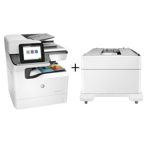 HP PageWide Managed Color MFP E77650DN 2CF56A Tarayıcı + Fotokopi + Faks Renkli Çok Fonksiyonlu Lazer Yazıcı - Image 1