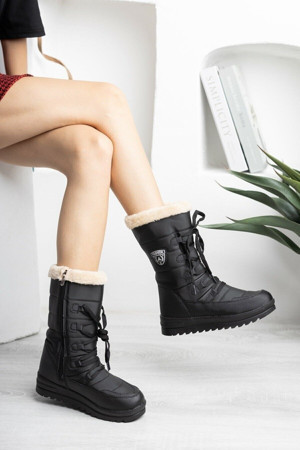 Morenica Içi Kürklü Bayan Kar Botu - Bayan Bot - Image 1