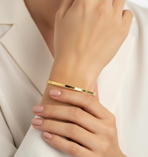 Kuyumcu Nurettin 18 gr (GRAM) Yeni Nesil Ajda Bilezik 22 Ayar Altın Yatırımlık İşçiliksiz