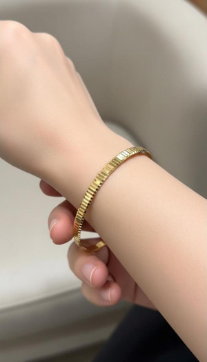 Kuyumcu Nurettin 20 gr (GRAM) İlizyon Çöp Bilezik 22 Ayar Altın Yatırımlık İşçiliksiz Altın