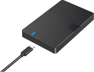 CR12 Type-C 3.1'den Type-C 3.1'e 2.5” HDD/SSD Harici Disk Kutusu Tak-Çalıştır, 6TB Destekli, Aletsiz Kurulum, LED Göstergeli, Windows ve Mac Uyumlu - Image 1