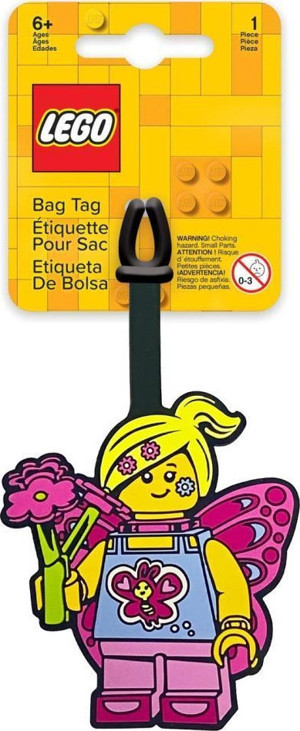 LEGO Minifigures 52853 Butterfly Girl Bag Tag - Image 1