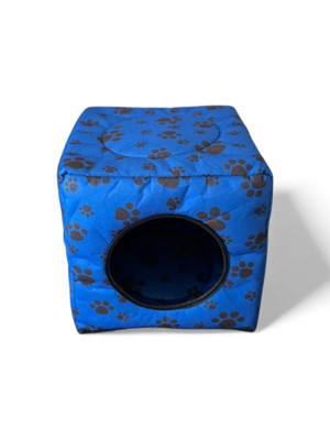 PetyMall Üç Fonksiyonlu Kedi Yatağı - Mavi - Image 1