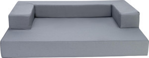 Pet Comfort Gloria Sofa Orthopedik Su Geçirmez Köpek Yatağı, Gri 70x53x8cm - Image 1