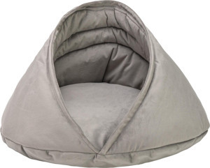 Pet Comfort Oyster Kedi/Köpek Yatağı, Gri 55x55x32cm - Image 1