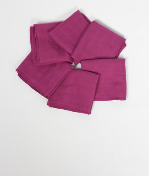 Luckka 6'lı Müslin Ağız Mendili , Omuz Bezi , Ter Bezi Çift Kat Dikimli 35x20 cm - ZTAGIZMENDİLİ2 - Image 1