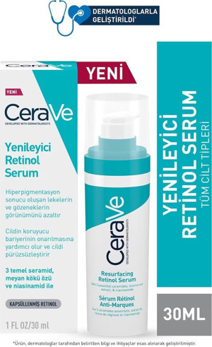 Cerave Yağlı ve Düzensiz Ciltler için Retinol Serum 30 ml - Image 1