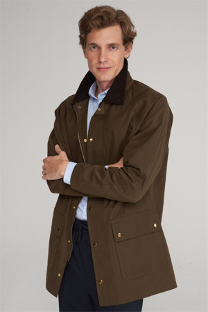 Mentality Çetinkaya Mentality 7924 Erkek Gömlek Yaka Regular Mont Haki - Image 1