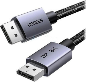 UGREEN 8K 60Hz Displayport to Displayport 1.4 Örgülü Kablo, 2m, 25905 - Image 1