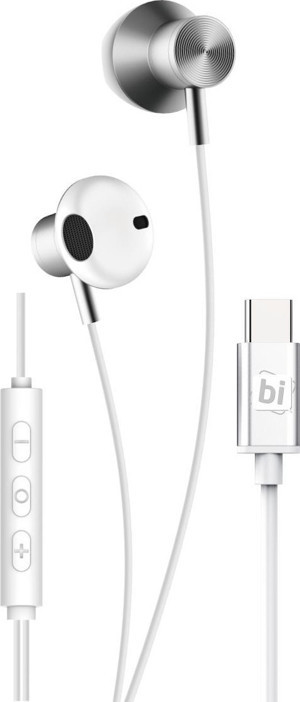 Bipower BP-738 TYPE-C KULAKİÇİ KABLOLU KULAKLIK BEYAZ - Image 1