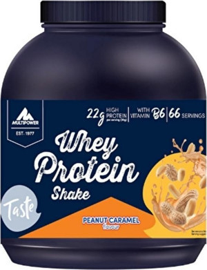 Multipower Whey Protein Shake 2000g Yer Fıstığı & Karamel - Image 1