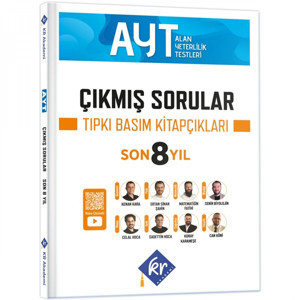 AYT Çıkmış Sorular Son 8 Yıl Tıpkı Basım Kitapçıkları KR Akademi Yayınları - KR Akademi - Image 1