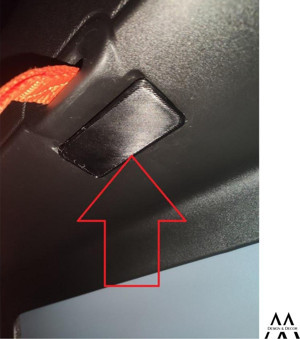 M Design Decor Citroen Ami Door Cap Bouche Kapı Kapağı Uyumlu Orginal Ebat - Image 1