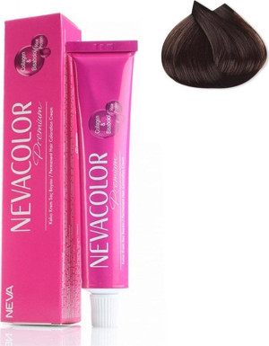 Neva Color Premium Tüp Saç Boyası 6.0 Yoğun Koyu Kumral 50 Ml - Image 1