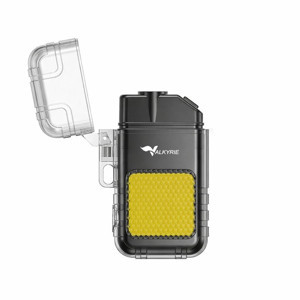 Valkyrie 3 Mod Fenerli USB Type-C Şarjlı 3 Modlu Güçlü COB Işıklı Rüzgara Dayanıklı Isıtıcı Tel Çakmak - Image 1