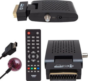 Nacario Magbox Scart Plus Tkgs'Li Scart Girişli Mini Sd Uydu Alıcısı - Image 1