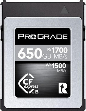 Prograde 650GB Cfexpress 2.0 Type B Cobalt Hafıza Kartı - Image 1