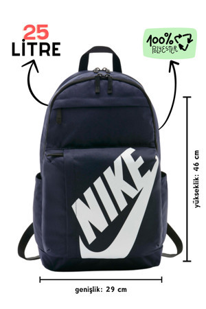 Nike Ba5381-Dd0559 Sportswear Elemental Bp Sırt Ve Okul Çantası - Lacivert - Image 1