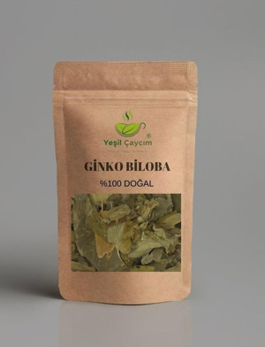 Yeşil Çaycım Birinci Sınıf Ginkgo Biloba, %100 Doğal, El Yapımı, 200Gr - Image 1