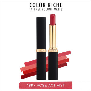 L'Oréal Paris Color Riche Intense Volume Matte Ruj - 188 Rose Activist - Image 1