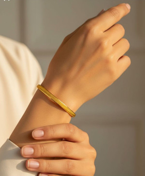 Kuyumcu Nurettin 8 gr (GRAM) İşçiliksiz Yatırımlık Klasik Çöp Bilezik 22 Ayar Altın